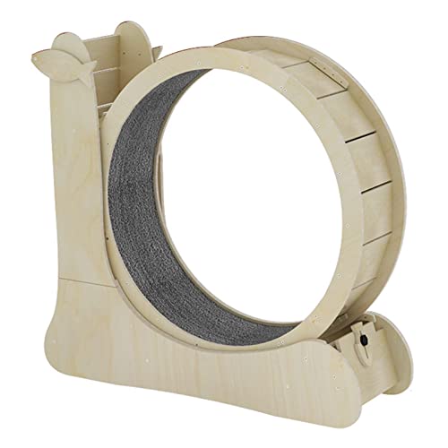 Laufrad für Katzen, Schneckenform, niedliches Katzenlaufband, 101,6 x 109,2 cm, Katzen-Übungsrad zur Verbesserung der Gesundheit, superbelastbares Hamsterrad für Katzen, Fitness-Spielzeug zu Laufrad für Katzen, Schneckenform, niedliches Katzenlaufband, 101,6 x 109,2 cm, Katzen-Übungsrad zur Verbesserung der Gesundheit, superbelastbares Hamsterrad für Katzen, Fitness-Spielzeug zu von Generic