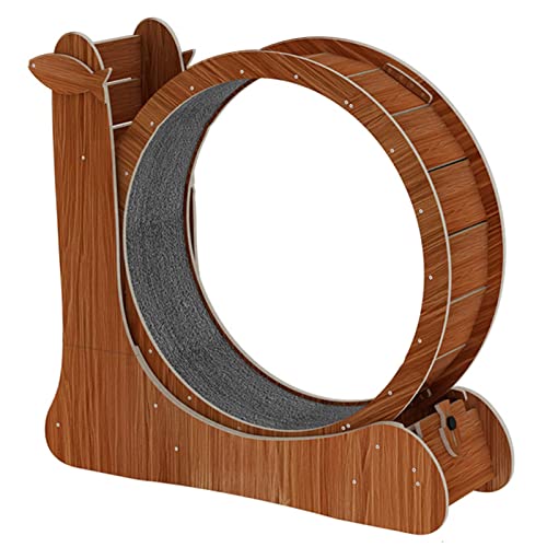 Laufrad für Katzen, Schneckenform, niedliches Katzenlaufband, 101,6 x 109,2 cm, Katzen-Übungsrad zur Verbesserung der Gesundheit, superbelastbares Hamsterrad für Katzen, Fitness-Spielzeug zu Laufrad für Katzen, Schneckenform, niedliches Katzenlaufband, 101,6 x 109,2 cm, Katzen-Übungsrad zur Verbesserung der Gesundheit, superbelastbares Hamsterrad für Katzen, Fitness-Spielzeug zu von Generic