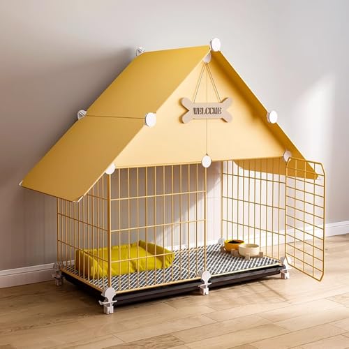 Laufstall, Hundekäfig, Laufstall, Hundekiste Vier Jahreszeiten Allzweck(75 * 75 * 85cm) von Generic