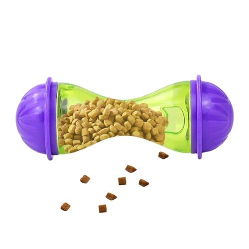 Leckerli-Spender-Spielzeug für Welpen – interaktives Hundespielzeug mit Futter-Puzzleball, Futter-Fluchtball zur geistigen Stimulation, perfekt für Leckerlis Leckerli-Spender-Spielzeug für Welpen – interaktives Hundespielzeug mit Futter-Puzzleball, Futter-Fluchtball zur geistigen Stimulation, perfekt für Leckerlis von Generic