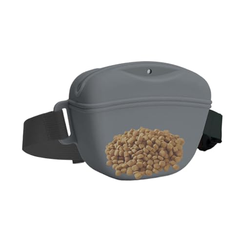 Leckerlibeutel für Hundetraining – Aufbewahrungstasche für Leckerlis für Hunde, 650 ml, tragbarer Trainingsbehälter aus Silikon von Generic