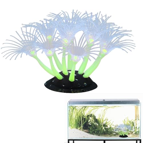 Leuchtende Koralle für Aquarium – Dekoration für Aquarien | Leuchtende Simulation aus Silikon, Koralle mit Lichteffekt, perfekt für die Dekoration von Aquarien. Ein realistisches Design, das Leuchtende Koralle für Aquarium – Dekoration für Aquarien | Leuchtende Simulation aus Silikon, Koralle mit Lichteffekt, perfekt für die Dekoration von Aquarien. Ein realistisches Design, das von Generic