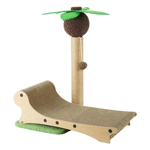 Lounge-Kratzbaum – Robustes Kratzbrett aus Kokosnussbaum-Karton | Lustiges, kratzfestes Katzenzubehör | Unverzichtbar für Wohnungskatzen | Perfekt für Zuhause, Katzenfarmen und Zoohandlungen Lounge-Kratzbaum – Robustes Kratzbrett aus Kokosnussbaum-Karton | Lustiges, kratzfestes Katzenzubehör | Unverzichtbar für Wohnungskatzen | Perfekt für Zuhause, Katzenfarmen und Zoohandlungen von Generic