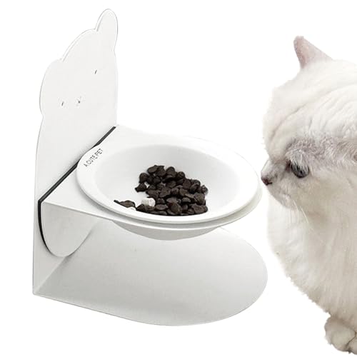 Magnetischer Futternapf aus Keramik für Katzen – langsames Fressen von Katzenfutterschalen, geneigt, auslaufsicher, Mahlzeitenhalter für Tiere, Kätzchen, Welpen, gesunde Ernährung, kleine, mittelgroße Magnetischer Futternapf aus Keramik für Katzen – langsames Fressen von Katzenfutterschalen, geneigt, auslaufsicher, Mahlzeitenhalter für Tiere, Kätzchen, Welpen, gesunde Ernährung, kleine, mittelgroße von Generic