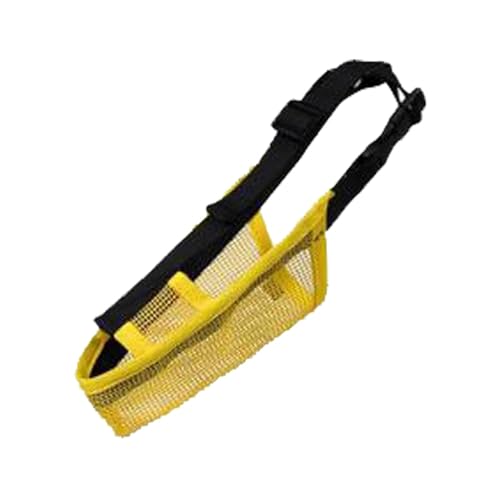 Maulkorb für Hunde, Verschlucken, langes Maul, atmungsaktives Mesh, mittelgroße und große Hunde Ffg904 (A, 27cm) von Generic