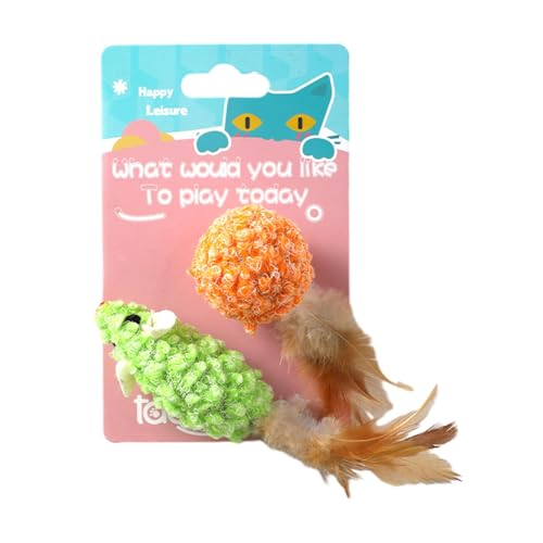 Maus Katzenspielzeug | Bequemes und weiches Spielzeug in Form einer Maus für Katzen, Beißspielzeug, um den Instinkt des Meerschweinchens Hamster zu entfesseln, für drinnen und draußen Maus Katzenspielzeug | Bequemes und weiches Spielzeug in Form einer Maus für Katzen, Beißspielzeug, um den Instinkt des Meerschweinchens Hamster zu entfesseln, für drinnen und draußen von Generic