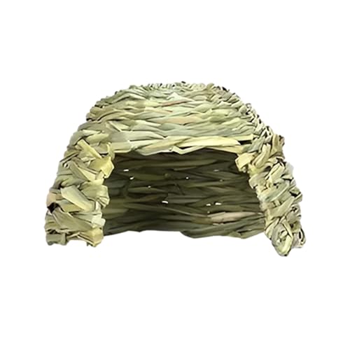 Meerschweinchenhütte, Strohhütte für Haustiere, Meerschweinchenhütte, Grasnest, verstecktes Nest, faltbare Höhle zum Schlafen, Versteck für Meerschweinchen, Bett Meerschweinchenhütte, Strohhütte für Haustiere, Meerschweinchenhütte, Grasnest, verstecktes Nest, faltbare Höhle zum Schlafen, Versteck für Meerschweinchen, Bett von Generic