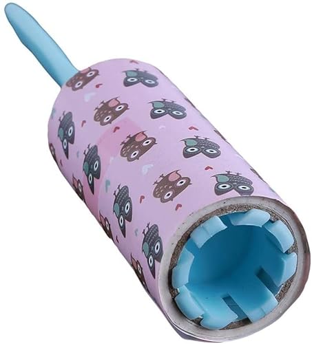 Mini Tragbare Fusselrolle Haustierhaarentferner Kleidung Klebrige Lockenwickler Papierrolle (Blau) Nützlich und modisch von Generic
