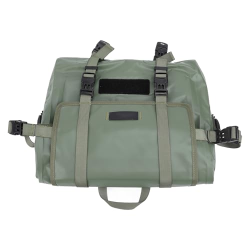 Motorrad-Satteltaschen, 15 L, Motorrad-Seitengepäcktasche, Schnellverschluss, rutschfest, für Reisen (Green) von Generic