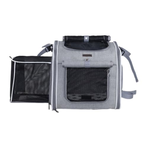 Multifunktional Hundefahrradkorb Vorne, Erweiterbarer Hunderucksack 3-7kg, Robuster Fahrradkorb Hund mit Kissen, Katzenrucksack kleine Hundekatzen Welpen Schultertasche Autositz Multifunktional Hundefahrradkorb Vorne, Erweiterbarer Hunderucksack 3-7kg, Robuster Fahrradkorb Hund mit Kissen, Katzenrucksack kleine Hundekatzen Welpen Schultertasche Autositz von Generic