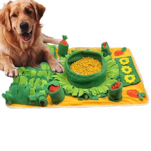 Nasenarbeitsmatte für Hunde, Schnüffelmatte für Hunde,Interaktives Hundespielzeug für die Futtersuche | Futterdecke mit 2 quietschenden Karotten, tragbares und interaktives Hundespielzeug, Nasenarbeit Nasenarbeitsmatte für Hunde, Schnüffelmatte für Hunde,Interaktives Hundespielzeug für die Futtersuche | Futterdecke mit 2 quietschenden Karotten, tragbares und interaktives Hundespielzeug, Nasenarbeit von Generic