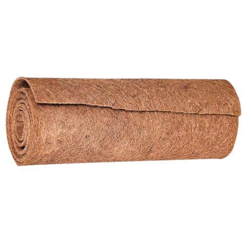 Natural Coco Liner - Kokosmatte | Kokosnuss-Coir Liner | Matte aus dicker und robuster Kokosfaser, Ersatzkörbe, Blumenkörbe, Gartendekoration mit Moos von Generic