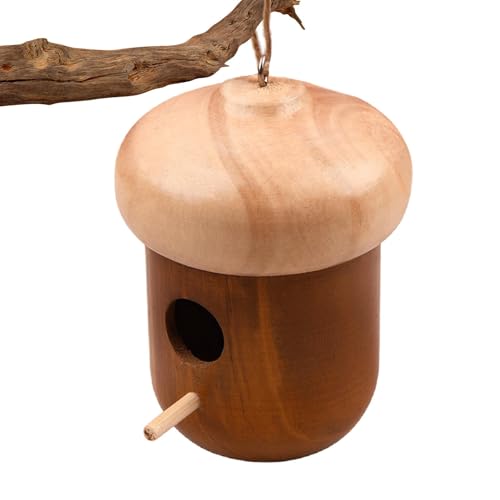 Nisthaus aus für Kolibris - Outdoor Vogel zum Aufhängen, Unterschlupf Seil | Natürliches Rustikales Design Nachhaltiges Kolibri-Haus aus Naturholz für die Gartendekoration u Nisthaus aus für Kolibris - Outdoor Vogel zum Aufhängen, Unterschlupf Seil | Natürliches Rustikales Design Nachhaltiges Kolibri-Haus aus Naturholz für die Gartendekoration u von Generic
