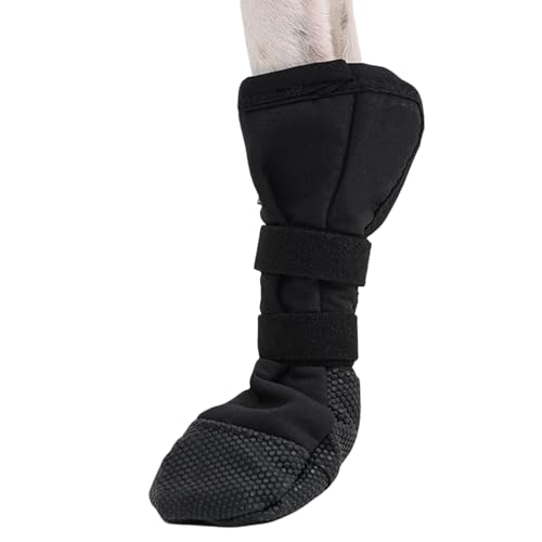 PAW Pfotendeckelschutz - Verstellbare Hundestiefel, wasserdichte Sohle ohne Rutschen | Atmungsaktive Hundefußabdeckung, Pfotenschutzschuhe für von Generic