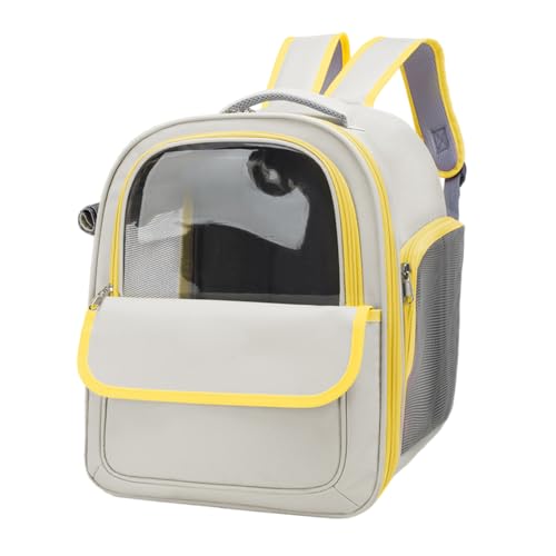 __PLACEHOLDER_BRAND_0__ Carrier für Katzen – Transporttasche für Haustiere, Rucksackhalter für kleine Katzen und mittelgroße Hunde, Haustierträger für Wandern und Reisen, Türhalter für Ani von Generic