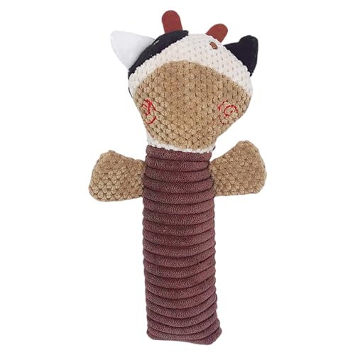 PLüsch Dog Toy - Soft K Spielzeug, interaktives Quietschspielzeug, langlebiges Welpenspielzeug | Bite - Cartoon-Hundespielzeug mit Geräuschfunktion zur Beschäftigung von Generic