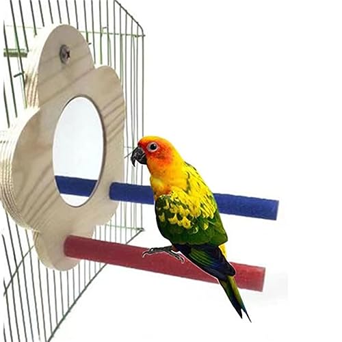 Papageienspiegel Der Vogel Vogelspiegel Vogelspielzeug Interaktiver Papageienspiegel Tobots Spielzeug Holzpädagogisches Trainingsspielzeug Papageienspiegelspielzeug (Farbe : Natural, Size : 17x14cm Papageienspiegel Der Vogel Vogelspiegel Vogelspielzeug Interaktiver Papageienspiegel Tobots Spielzeug Holzpädagogisches Trainingsspielzeug Papageienspiegelspielzeug (Farbe : Natural, Size : 17x14cm von Generic