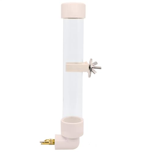 Par Wasserspender | Trinkbrunnen - Vogel Automatisches Trinkgerät, auslaufsicherer Vogeltränker, 130 ml tragbarer Wasserspender Vogelkäfig Wasserspender für Lovebird Nymphensittiche Par Wasserspender | Trinkbrunnen - Vogel Automatisches Trinkgerät, auslaufsicherer Vogeltränker, 130 ml tragbarer Wasserspender Vogelkäfig Wasserspender für Lovebird Nymphensittiche von Generic