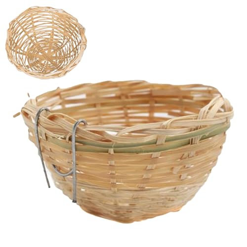 Paraket Nesting Box - Bird Nesting, Natural Wood | Kolibrid Zuchtbox für kleine Vögel, Voliere Baum Blick Patio Rasen Garten Winter Outdoor Schlaf Lebensraum Vogelschutz Paraket Nesting Box - Bird Nesting, Natural Wood | Kolibrid Zuchtbox für kleine Vögel, Voliere Baum Blick Patio Rasen Garten Winter Outdoor Schlaf Lebensraum Vogelschutz von Generic