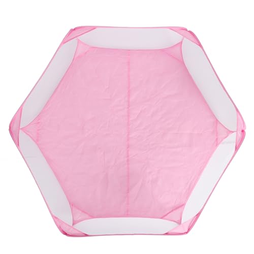 Patientenspielzelt, Einfache Reinigung der Reinigung Kleine Tierpeelte Spielerische Robuste Struktur für Innerlich (PINK) von Generic