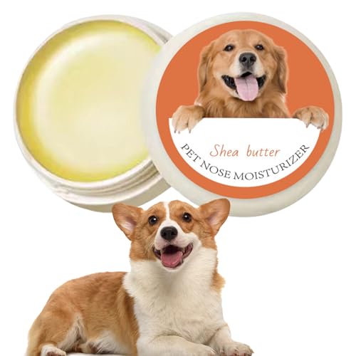 Paw Nase-Butter-Hundesichere Creme, Pflanzliche Balsam Formel | Organic Chapped Schnauze Heiler, Feuchtigkeitsspendende Wiederherstellungslösung, schützendes Reparaturprodukt Für Raue Rissige Kissen von Generic