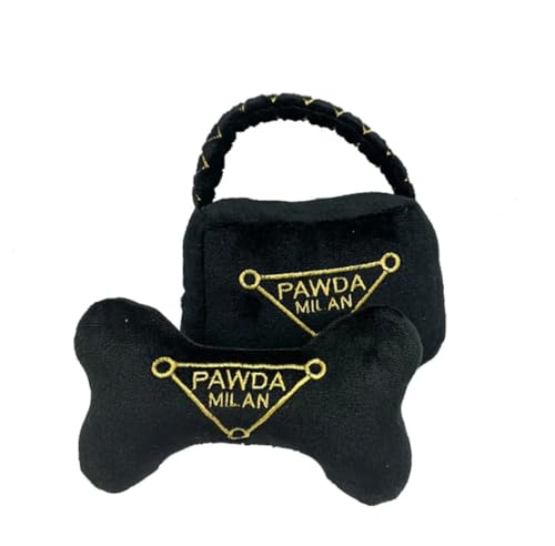 Pawda Milan Designer Plüsch Hundespielzeug Knochen - Luxus Kauspielzeug für stilvolle Welpen Pawda Milan Designer Plüsch Hundespielzeug Knochen - Luxus Kauspielzeug für stilvolle Welpen von Generic
