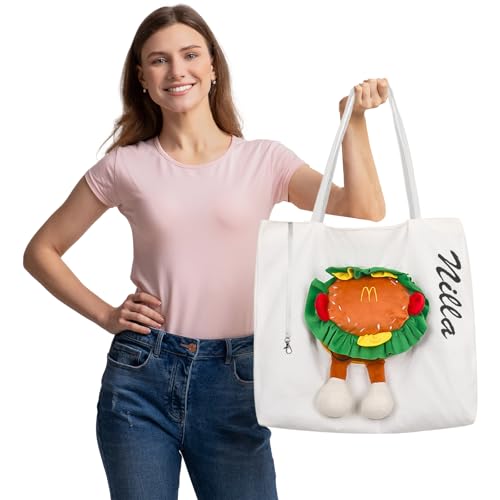 Personalisiert Haustiertasche,Individueller bestickte Name & Buchstaben, Niedliches Katzentrage-Design für Ausflüge - Leichte Schultertasche/Brustbeutel für Kleintiere & Hunde von Generic