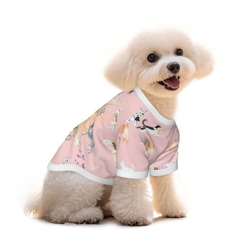 Personalisiert Hundemantel T-Shirt – Mit Bild, Text, Namen oder Logo, Selbst Gestalten, Hundekleidung, Hundekostüm, Personalisierte Hunde Kleidung, Tierliebhaber S von Generic