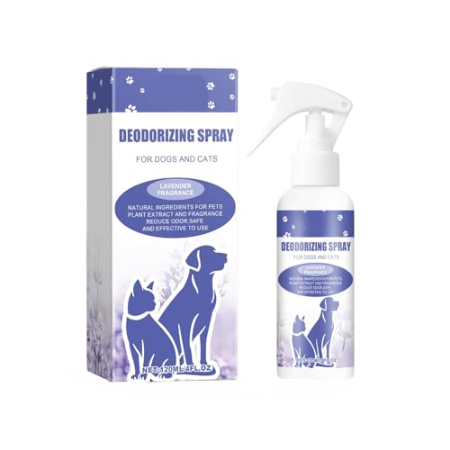 Pet Cleans Tiergerüche, frisch duftendes Haustierspray, 120 ml Ffg908 (Blue, 16.8cm) von Generic