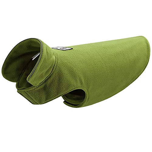 Pet Fleece Winter In mit Weste Kleidung und auf Hund Herbst Seiten Kleidung Pet Kleidung Hundepullover Weihnachten Große Hunde (Green, XL) von Generic