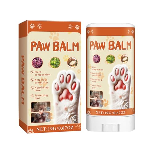 Pet Moisturizer Sanfte Pflegelotion für geschmeidige Fußballen Kwk312 (Orange, 3.9x2.2x7.7) von Generic