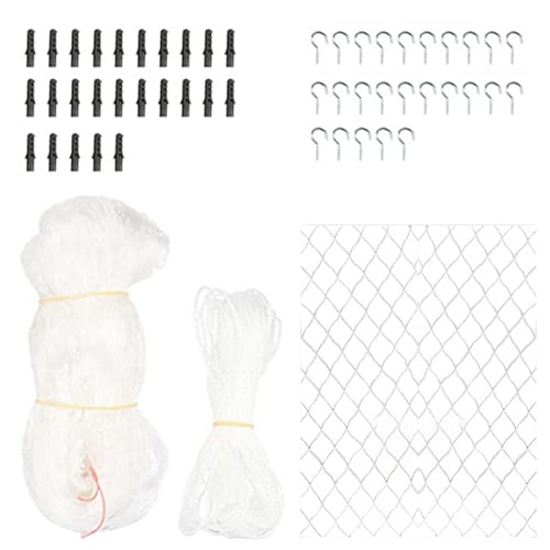 Pet Netting Balkon - Sicherheitsnetz Barrier, Balcony Guard Netz, Outdoor Pet | Langlebige transparente Netze zu verhindern, dass Haustiere von Balkonen Terrassen Treppen und offenen Terrassen von Generic