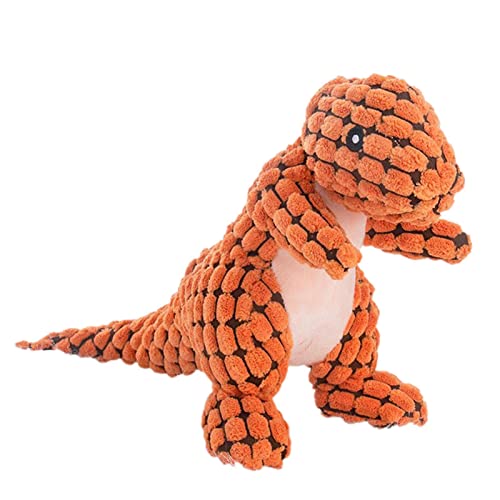 Pet Plush Toys - Dog Plush Dinosaur Dog Squeaky Toy | Soft Squeak Toys Playing Small Medium Large Pet Puppy Toys for Beißing Small von Generic