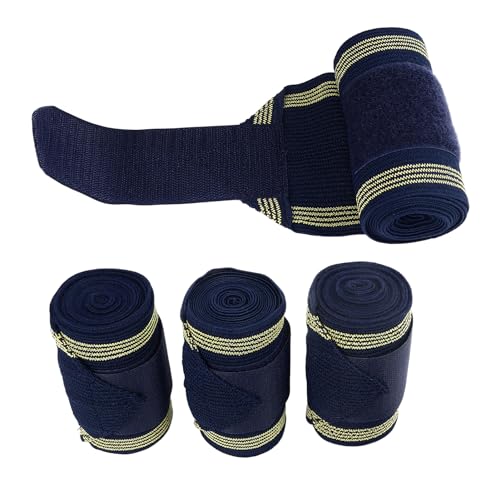 Pferde-Beinwickel, Schaf-Beinwickel, 4-teiliges Pferde-Fleece-Bandagen, Bandagen, Lamm-Beinwickel, Stallwickel, REIT-Beinwickel-Set für Beinstütztraining, Training Pferde-Beinwickel, Schaf-Beinwickel, 4-teiliges Pferde-Fleece-Bandagen, Bandagen, Lamm-Beinwickel, Stallwickel, REIT-Beinwickel-Set für Beinstütztraining, Training von Generic
