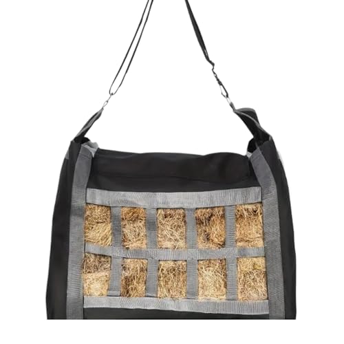 Pferdes Bag | Tragbarer Hangable Ziegenfutterleiter | Wasserfestes langsames Futtermittel -Fütterungsbeutel für Esel, Schafe und mehr von Generic