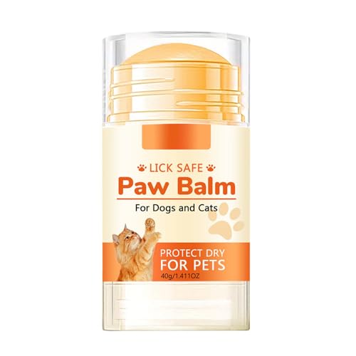 Pfotenbalsam, Nasenbalsam Hund & Katze als Stick, Rundum-Schutz 100% natürlich - Pfotensalbe, Pfotenpflegen, Pfotenschutz - Propolis & Avocadoöl (40g) von Generic