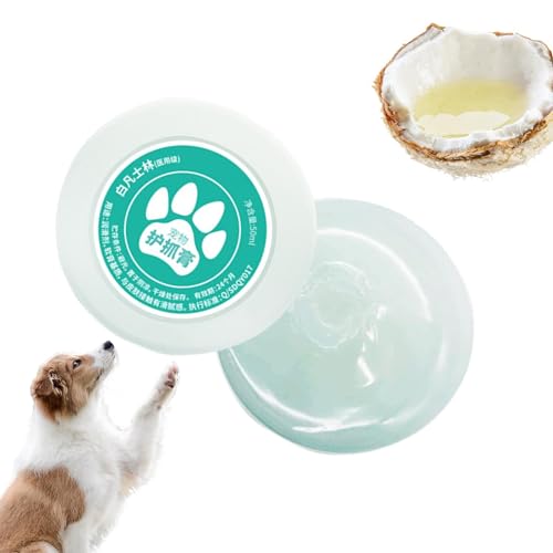 Pfotenbalsam, Pfotenbalsam Hunde lecken sicher | Natürliche Pfotenfeuchtigkeitscreme für Hunde, 50 ml Bio-Pfotenweichmacher,Pfotenlotion für Hunde, Pfotenwachs, Hundenase und Pfotenbalsam für trockene Pfotenbalsam, Pfotenbalsam Hunde lecken sicher | Natürliche Pfotenfeuchtigkeitscreme für Hunde, 50 ml Bio-Pfotenweichmacher,Pfotenlotion für Hunde, Pfotenwachs, Hundenase und Pfotenbalsam für trockene von Generic