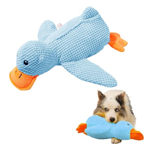 Anti Stress Ente Hund - 1 STK Interaktives Hundespielzeug Ente, Quietschspielzeug Hund Kuscheltier,Antistressente Keep Calm Hunde Süß Plüschtier S M L Anti Stress Ente Hund - 1 STK Interaktives Hundespielzeug Ente, Quietschspielzeug Hund Kuscheltier,Antistressente Keep Calm Hunde Süß Plüschtier S M L von Generic
