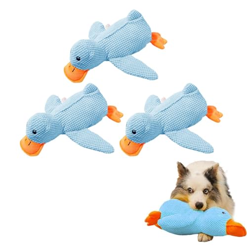 Anti Stress Ente Hund - 3 STK Interaktives Hundespielzeug Ente, Quietschspielzeug Hund Kuscheltier,Antistressente Keep Calm Hunde Süß Plüschtier S M L Anti Stress Ente Hund - 3 STK Interaktives Hundespielzeug Ente, Quietschspielzeug Hund Kuscheltier,Antistressente Keep Calm Hunde Süß Plüschtier S M L von Generic