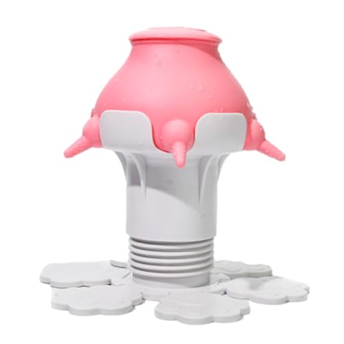 Plepor für Welpen | Silikonflaschen zum Stillen 300 ml - Verstellbarer Milchbehälter für Hunde, Katzen, Kaninchen, mit 5 Schnuller von Generic