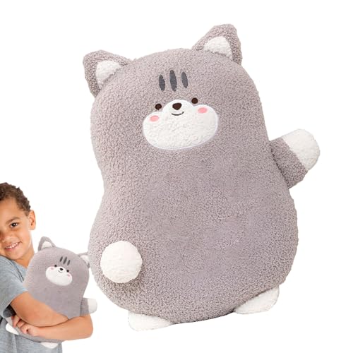 Plüschtier Tier | Niedliche Katze aus weichem Plüsch | Kuschelspielzeug für Haus, Schlafzimmer, Sofa, Bett, Büro Plüschtier Tier | Niedliche Katze aus weichem Plüsch | Kuschelspielzeug für Haus, Schlafzimmer, Sofa, Bett, Büro von Generic