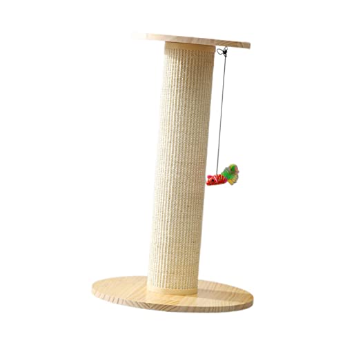 Premium Katzenkratzbaum Holz Plattform Top langlebig mit Spielzeug Katzen Klettergerüst Katzenkratzbaum Katzenkratzbaum für kleine Katzen Kätzchen, Weiß Premium Katzenkratzbaum Holz Plattform Top langlebig mit Spielzeug Katzen Klettergerüst Katzenkratzbaum Katzenkratzbaum für kleine Katzen Kätzchen, Weiß von Generic
