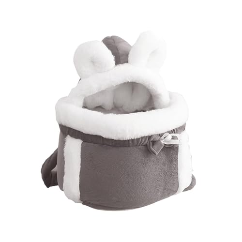 Pretty Cat House Tragetasche, weich und atmungsaktiv, praktische Bauchtasche, bequemes Reisezubehör für Katzen und kleine Tiere, ergonomisches Design von Generic