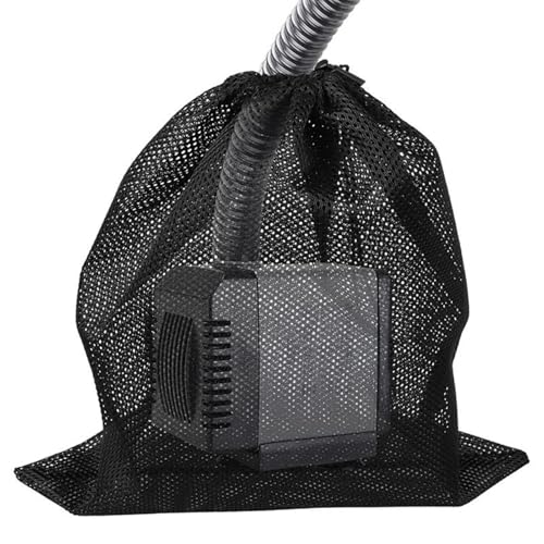 Pumpe Barrierentasche - Teichfilter, Netzschutz | 12.2in x 15.9in Media Sack, langlebige schwarze Filtrationsnetze, wiederverwendbare Aufbewahrungsbeutel für Aquariensysteme, bi Pumpe Barrierentasche - Teichfilter, Netzschutz | 12.2in x 15.9in Media Sack, langlebige schwarze Filtrationsnetze, wiederverwendbare Aufbewahrungsbeutel für Aquariensysteme, bi von Generic