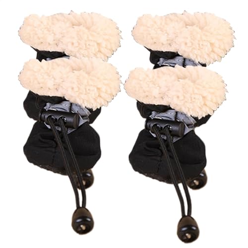 Puppy Boots for Small Dogs - Dog Boots Paw Protectors, Reflective Winter Dog Paw Protection Shoes | Waterproof Dog Booties Breathable Dog Snow Boots for Hiking, Camping, Daily Walks Puppy Boots for Small Dogs - Dog Boots Paw Protectors, Reflective Winter Dog Paw Protection Shoes | Waterproof Dog Booties Breathable Dog Snow Boots for Hiking, Camping, Daily Walks von Generic