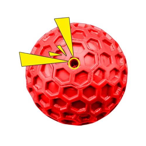 Quietschende Hund kauen Spielzeug, Quietschspielzeug für Hunde - Haustier Welpe interaktiver Zahnen Ball,Lustige interaktive Haustierpupfkauspielzeug für kleine, mittlere große Tiere Quietschende Hund kauen Spielzeug, Quietschspielzeug für Hunde - Haustier Welpe interaktiver Zahnen Ball,Lustige interaktive Haustierpupfkauspielzeug für kleine, mittlere große Tiere von Generic