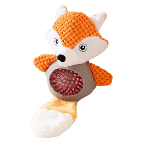 Quietschendes Hundespielzeug aus Plüsch, lustiges und niedliches Kauspielzeug für kleine und mittelgroße Hunde Quietschendes Hundespielzeug aus Plüsch, lustiges und niedliches Kauspielzeug für kleine und mittelgroße Hunde von Generic