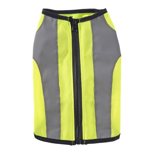 Reflective Dog Vest - Dog Reflect Vest | Fluorescent Dogs Clothes Safety Service Vests, High Visibility Puppy Jacket with Zipper Training Pet Supplies For Small Breed For Outdoor Walking & Hunting Reflective Dog Vest - Dog Reflect Vest | Fluorescent Dogs Clothes Safety Service Vests, High Visibility Puppy Jacket with Zipper Training Pet Supplies For Small Breed For Outdoor Walking & Hunting von Generic