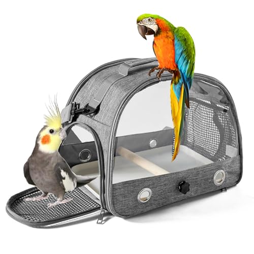 Reise-Transportbox für Vögel | Vogelkäfig für Vogelkäfig | Reisetasche für Vogelkäfig Papageienhalter | Tragbarer Vogelkäfig für kleine Tasche Reise-Transportbox für Vögel | Vogelkäfig für Vogelkäfig | Reisetasche für Vogelkäfig Papageienhalter | Tragbarer Vogelkäfig für kleine Tasche von Generic