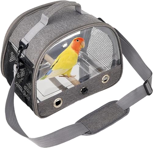 Reise-Transportbox für Vögel | Vogelkäfig für Vogelkäfig | Reisetasche für Vogelkäfig Papageienhalter | Tragbarer Vogelkäfig für kleine Tasche von Generic
